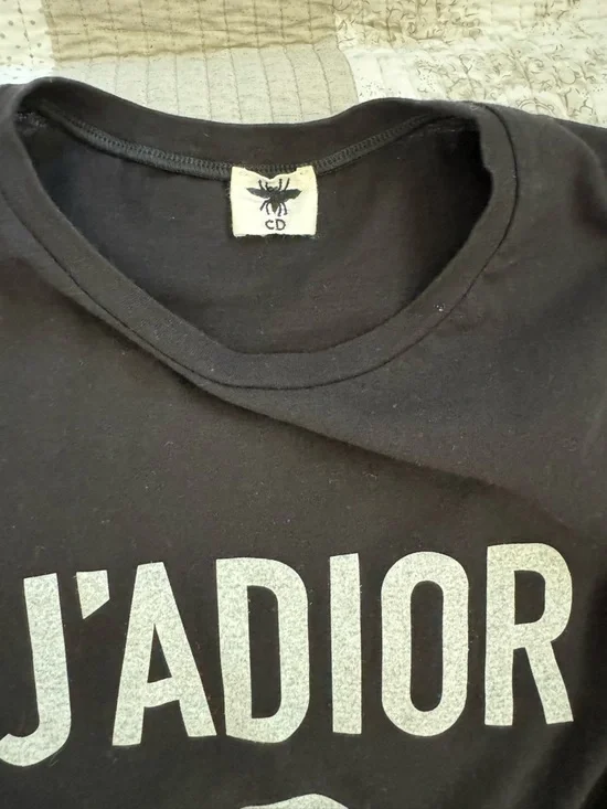 Authentic Christian Dior T-Shirt J’adore crew neck - Picture 3 of 4